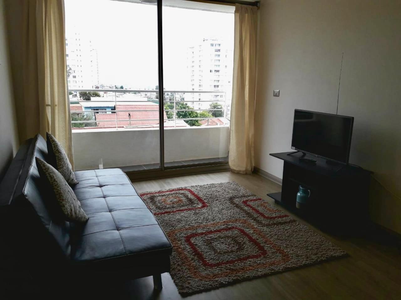 Departamento Con Vista Al Mar Valparaiso, Cerro Placeres Apartamento